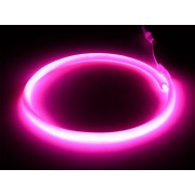 Гибкий неон 220V SMD 2835/120 (IP67) Pink (круглый)